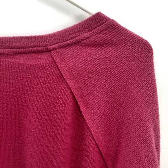 Wildfox Haley Fuchsia Brushed Sweatshirt Large - Picture 6 of 8